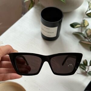 Saint Laurent Mica SL276 black sunglasses - like new!